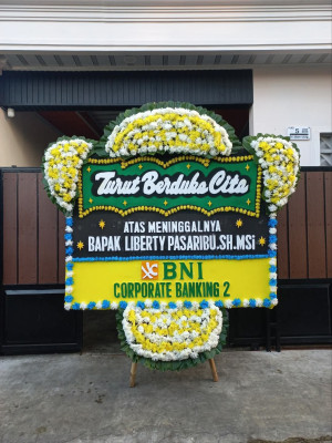 Papan Bunga Duka di Rejowinangun Selatan