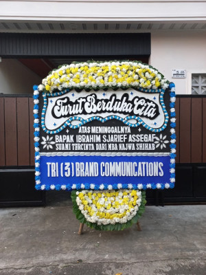 Papan Bunga Duka di Rejowinangun Selatan